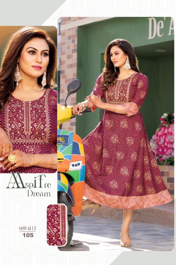 Jlf Srivalli Vol 2 Rayon Exclusive Designer Kurti Collection